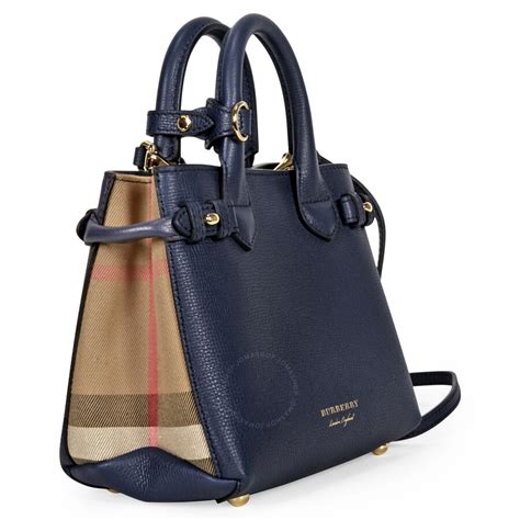 burberry baby banner|Burberry The Baby Banner Leather and House Check Tote.